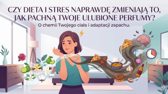Czy dieta i stres naprawdę zmieniają to, jak pachną Twoje ulubione perfumy