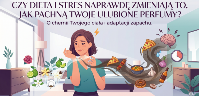 Czy dieta i stres naprawdę zmieniają to, jak pachną Twoje ulubione perfumy