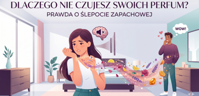 Dlaczego rano nie czujesz swoich perfum? Prawda o ślepocie zapachowej (olfaktorycznej)